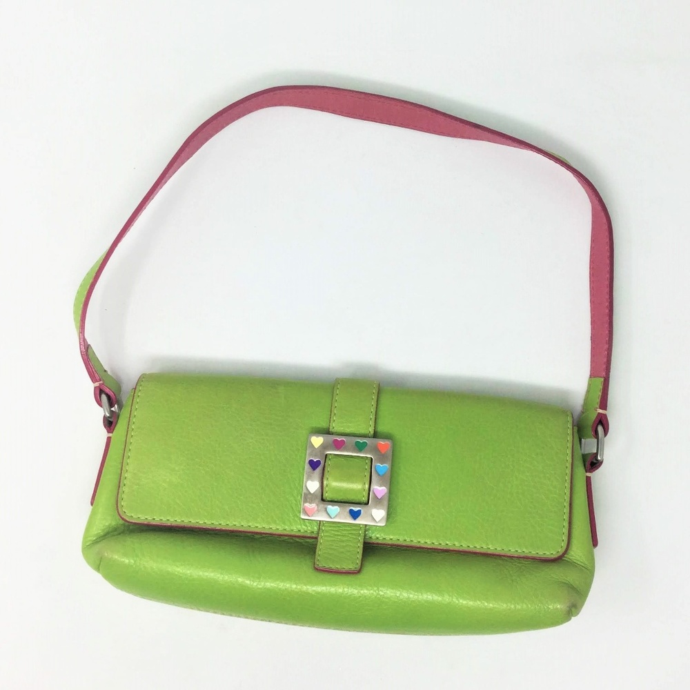 Dooney & Bourke Handbag All Leather Green Bag